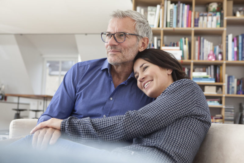 how to get in the mood after hysterectomy - couple hugging