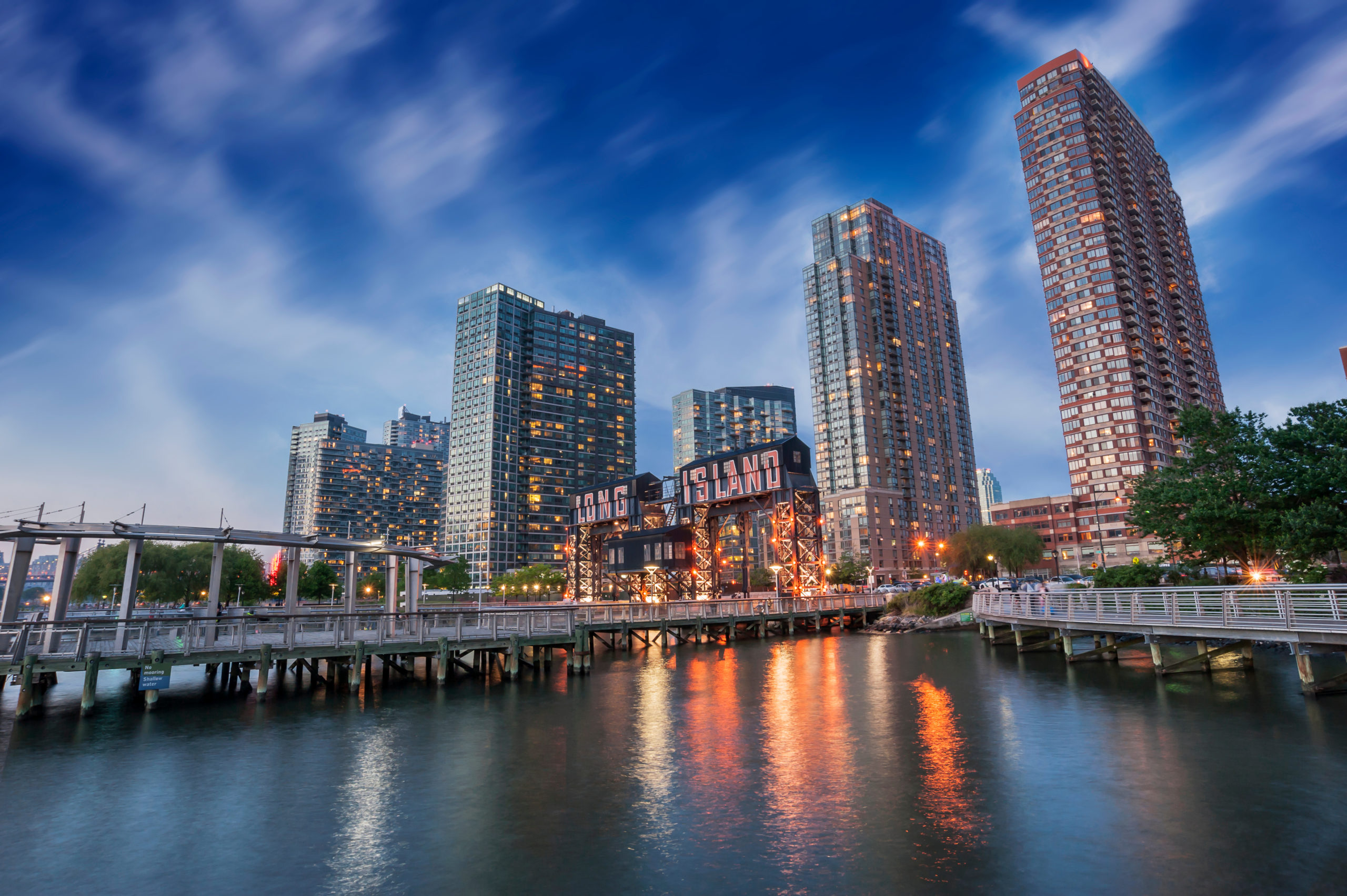 Pier of Long Island, New York City
