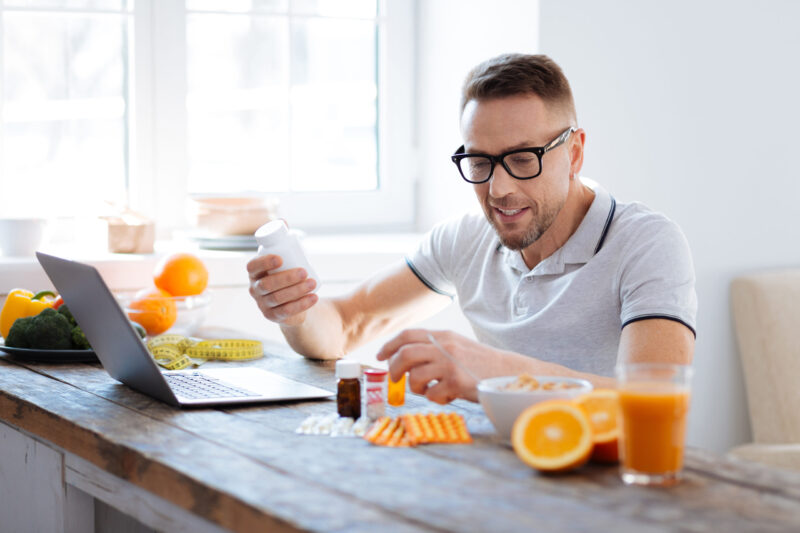 biohacking your health, young man wants to improve health