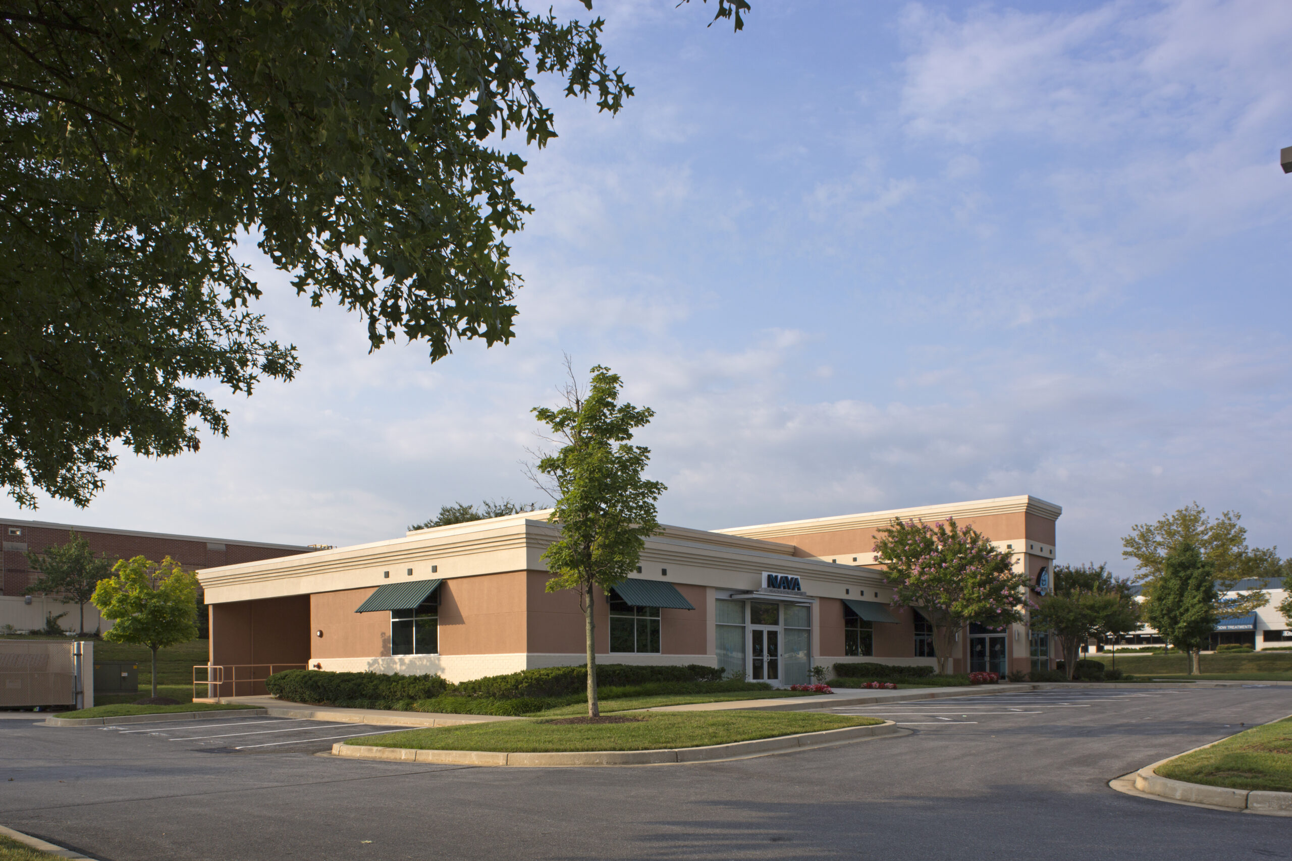 Exterior of the Columbia, Maryland Nava Health integrative medicine location